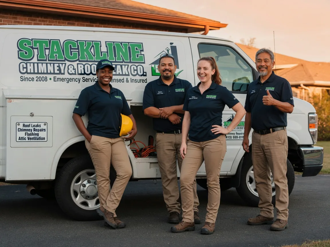 Chimney flashing repair company in Chambersville, PA